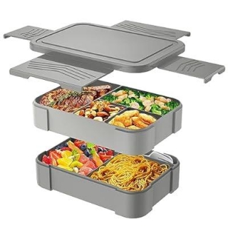 50oz Stackable Bento Lunch Containers 40% Off With Discount Code!