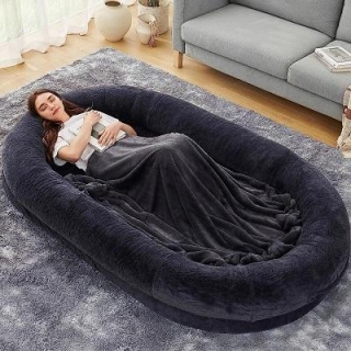 Luxury Large Human Dog Bed 50% Off With Coupon Code!