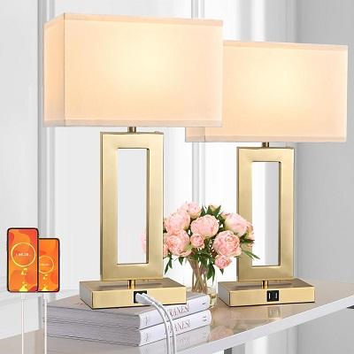 Set of 2 Touch Control Table Lamps 37% Off with Coupon Code!