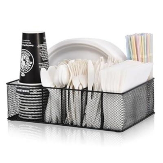 Paper Plate Organizer For Countertop 66% Off With Discount Code!