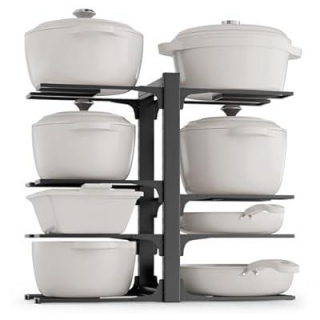 Pots And Pans Organizer Rack 40% Off With Discount Code!