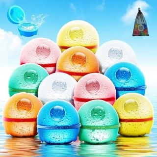 Reusable Water Balloons, 120pcs 50% Off With Discount Code!