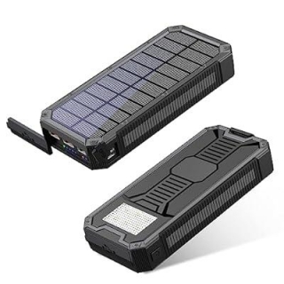 Fast Charging 30000mAh Solar Power Bank 50% Off With Discount Code!