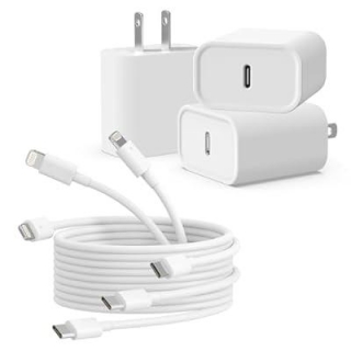 IPhone Fast Chargers, 3 Pack 75% Off With Coupon Code!
