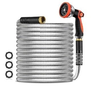Stainless Steel Garden Hose 40% Off With Discount Code!