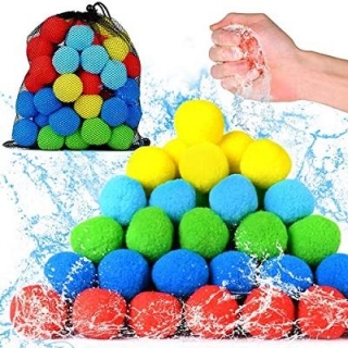 Reusable Water Balloons, 100 Pcs 50% Off With Discount Code!