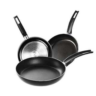 3-Piece Non-Stick Frying Pan Set 50% Off With Promo Code!