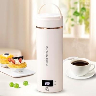 Portable Electric Travel Kettle 50% Off With Discount Code!