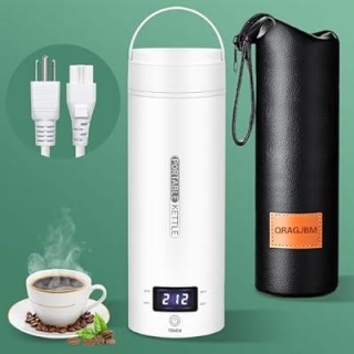 Portable Travel Electric Kettle 46% Off With Coupon Code!