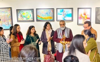 Art Spectra Exhibition Curated By Amrita Prakash At Lokayata Art Gallery In Hauz Khas Village, Delhi