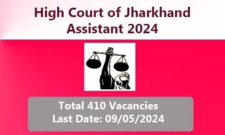 JHC Assistant Recruitment 2024 Assistant.jhc.org.in Apply Online