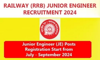Railway JE Recruitment 2024, Notification, Eligibility, 10K RRB JE Vacancies