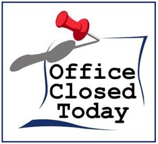 Main Office Will Close At 12pm On Thursday, May 2, 2024