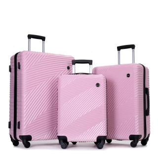 Tripcomp 3-Piece Hardside Luggage Set ONLY $89.99 (Reg $400)