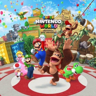 Super Nintendo World Opens At Universal Epic Universe Orlando In 2025.