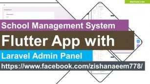 School Management System Flutter App With Laravel Admin Panel