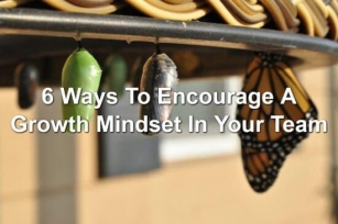 6 Ways To Encourage A Growth Mindset In Your Team