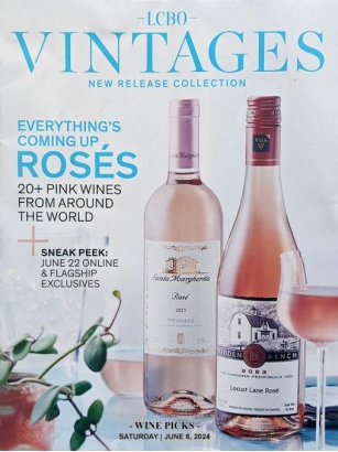 June 8, 2024 LCBO VINTAGES Release Wine Picks: Rosé