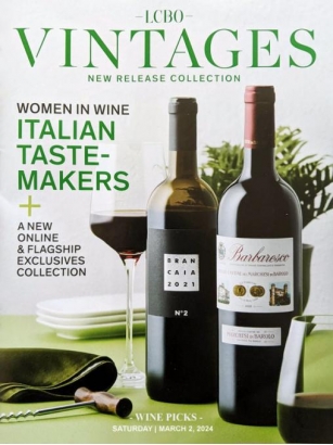 March 2, 2024 LCBO VINTAGES Release Wine Picks: Italian Women In Wine