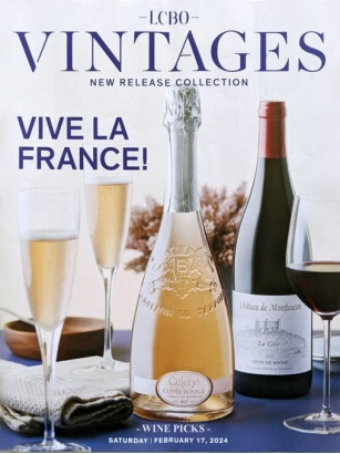 February 17, 2024 LCBO VINTAGES Release Wine Picks: France