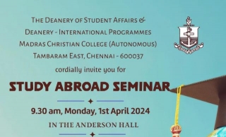 Study Abroad Seminar @ MCC ❤️