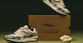 Saucony X Bodega Launch Limited Edition Grid Shadow 2 'Jaunt Woven' Sneaker