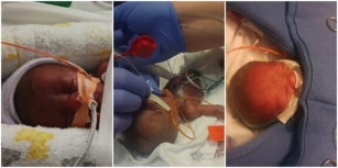 Officers Assist Mom Who Went Into Labour On Neighbour’s Front Lawn With Triplets!
