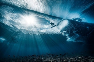 Discover Tahiti’s Waves: Ben Thouard’s Stunning Surf Photography Exhibition