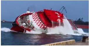 World’s Largest Self-Righting Lifeboat Recovers From A Complete Capsize In Just 6 Seconds
