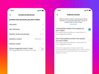 New Feature To Control Political Content On Instagram And Threads