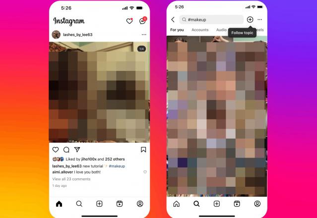 Instagram's New Hashtag Search Aims to Improve Discovery