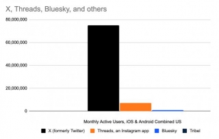Bluesky Sees 37% Jump In Web Traffic, Will X Survive?