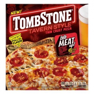 Tavern-Style Frozen Pizzas - TOMBSTONE Pizza's New  Tavern-style Pizza Has Dropped (TrendHunter.com)
