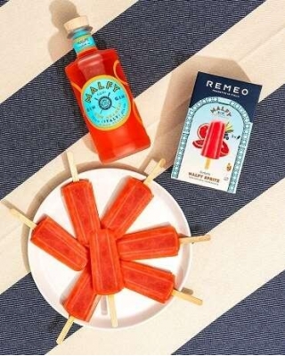 Icy Italian Gin Pops - Remeo Malfy Spritz Sorbetto Is Arriving At Waitrose In The UK (TrendHunter.com)