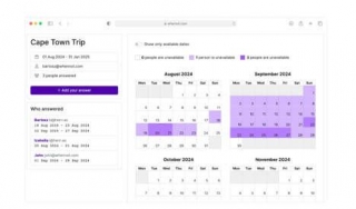 Unavailability-Forward Meeting Schedulers - WhenNOT Let's You Know When People Aren't Available (TrendHunter.com)