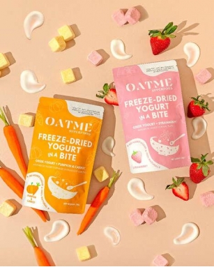 Freeze-Dried Yogurt Bites - OATME Superfood's Probiotic Yogurt Snacks Are Ready To Grab And Go (TrendHunter.com)