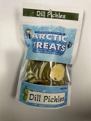 Wholesale Freeze-Dried Pickles - Arctic Fruit Snacks Offers Frozen Pickle Snacks To Retailers (TrendHunter.com)