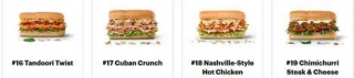 Globally Inspired Sandwich Menus - Subway Canada Has Introduced Four New Globally Inspired Subs (TrendHunter.com)