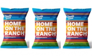 Social Good Ranch Popcorns - Double Good Home On The Ranch Popcorn Supports A Good Cause (TrendHunter.com)