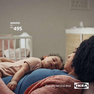 Parenting-Inspired Furniture Campaigns - Al-Futtaim IKEA Launched The Proudly Second Best Campaign (TrendHunter.com)