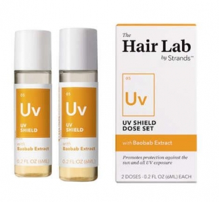 Revolutionary Haircare Sets - The Hair Lab By Strands Launched The UV Shield Dose Set (TrendHunter.com)