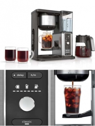 Speedy High-Power Coffee Makers - The Ninja CM371 Hot & Iced XL Coffee Maker Offers Four Brew Styles (TrendHunter.com)