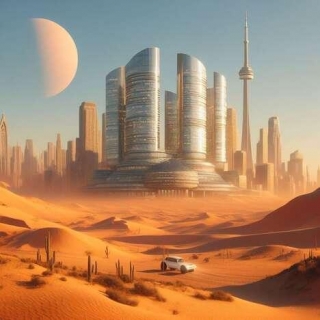AI Post-Apocalyptic Cities - Top10Casinos Explores The Future, Inspired By The Dune Universe (TrendHunter.com)