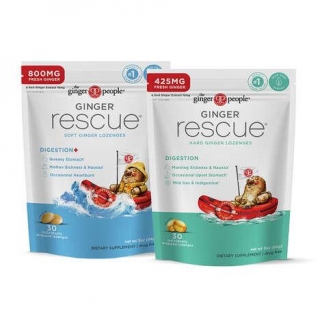 Soothing Ginger-Powered Lozenges - Ginger Rescue Lozenges Come In Hard And Soft Options (TrendHunter.com)