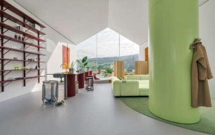 Vibrantly Designed German Lofts - Sabine Marcelis Designs the VitraHaus Loft in Rhein, Germany (TrendHunter.com)
