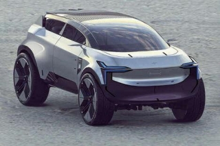 Minimalist Aggressive Electric SUVs - This Polestar 8 Concept By Salvatore Ville Is Curvaceous (TrendHunter.com)