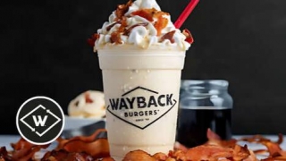 Exclusive Maple Bacon Shakes - The Maple Bacon Shake Has Just Arrived At Wayback Burgers (TrendHunter.com)