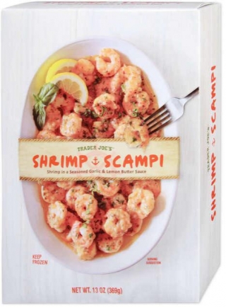 Frozen Shrimp Scampi Dishes - Trader Joe's Shrimp Scampi Is Sold Frozen And Ready To Cook (TrendHunter.com)