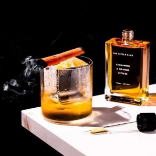 Premium Cocktail Bitters - The Bitter Club's Debut Bitters Are Packaged In Fragrance-Like Bottles (TrendHunter.com)