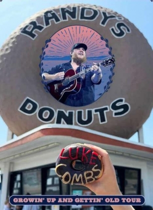 Country Star-Inspired Donuts - Randy’s Donuts Created The New Bootlegger Donut With Luke Combs (TrendHunter.com)
